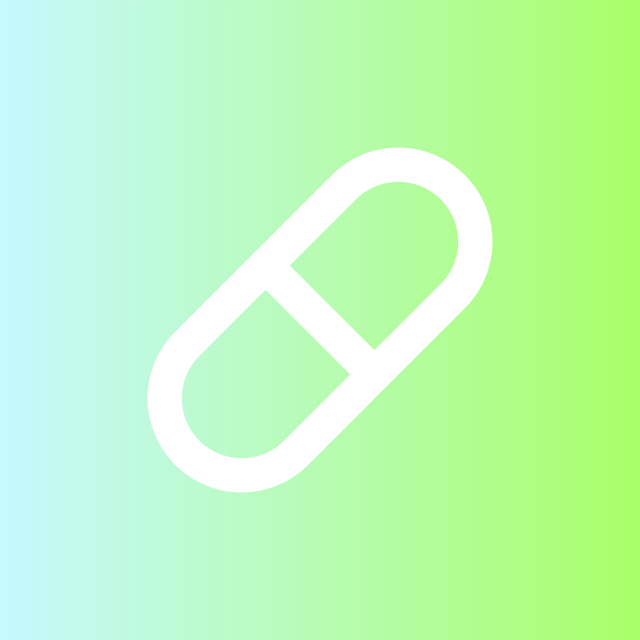 Pill icon for Pharmacy logo