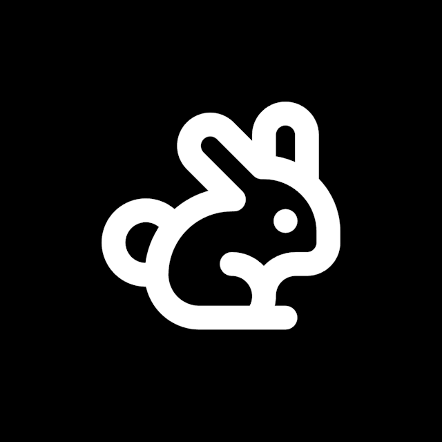 Rabbit icon for Game logo
