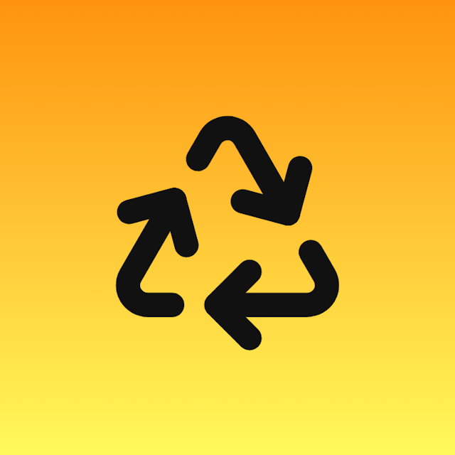 Recycle icon for Ecommerce logo