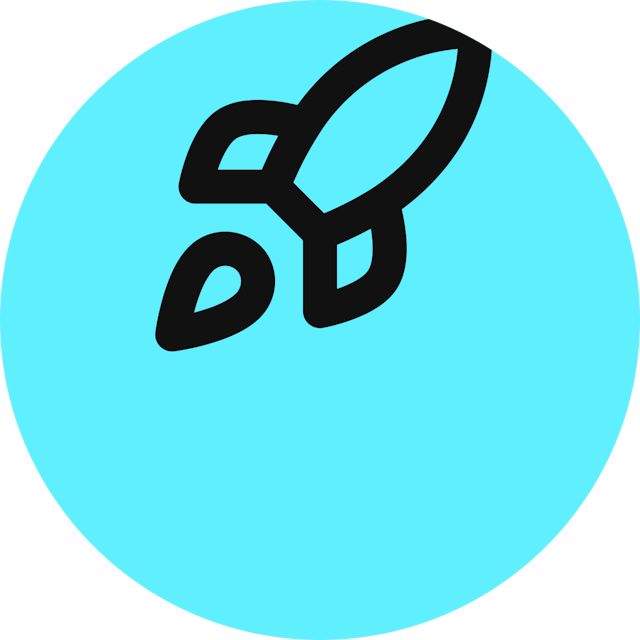 Rocket icon for Game logo