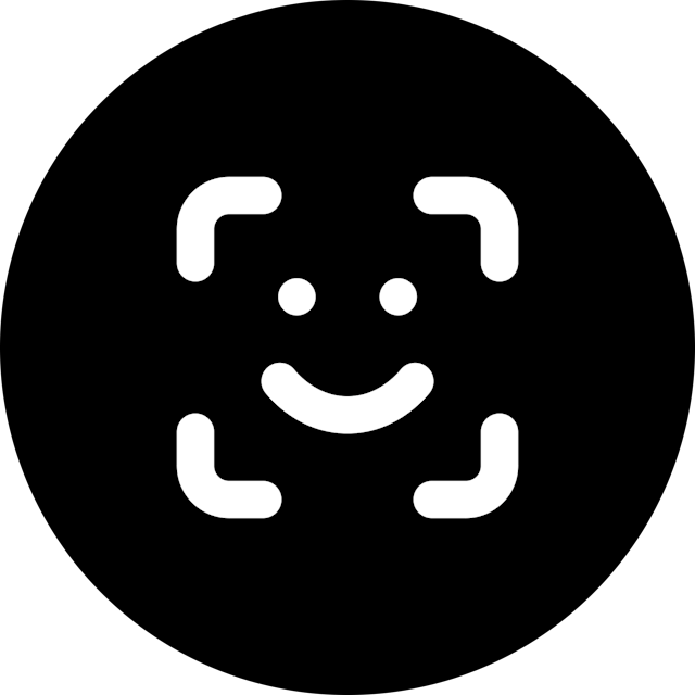 Scan Face icon for SaaS logo