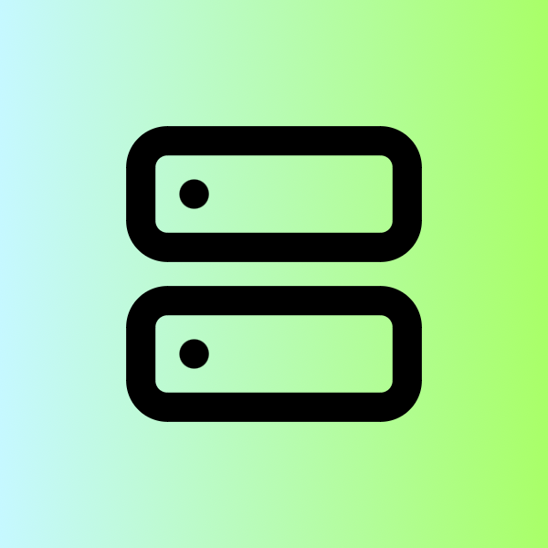 Server icon for SaaS logo