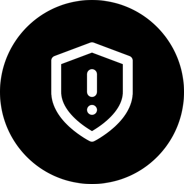 Shield Alert icon for Game logo