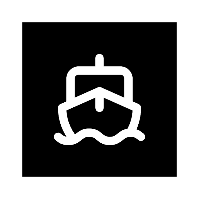 Ship icon for Video Game logo