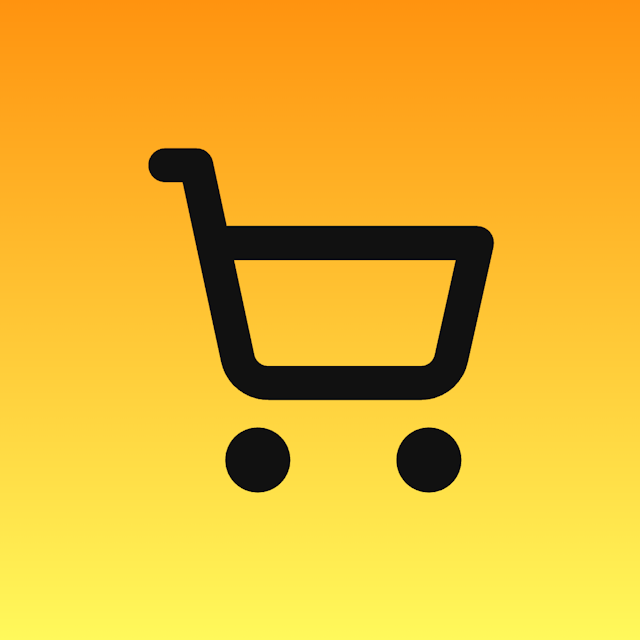 Shopping Cart icon for Grocery logo