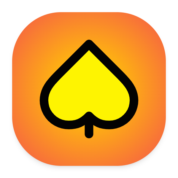 Spade icon for Mobile App logo
