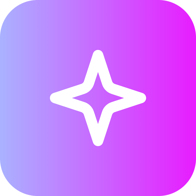 Sparkle icon for Dating Site logo