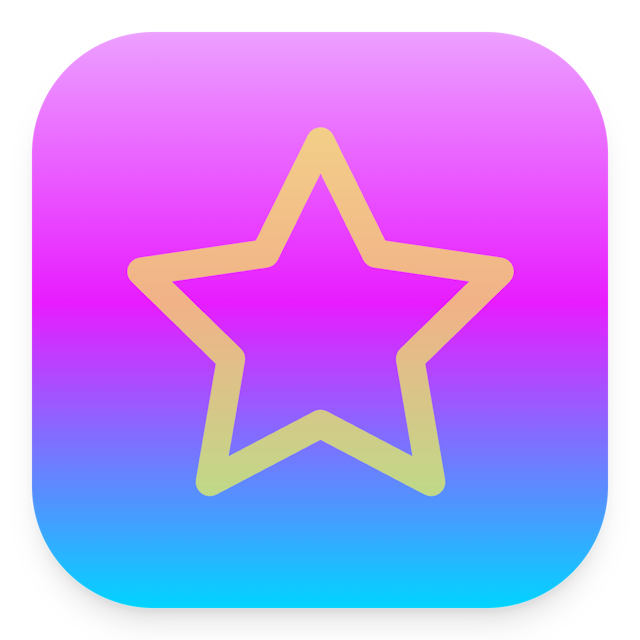 Star icon for SaaS logo