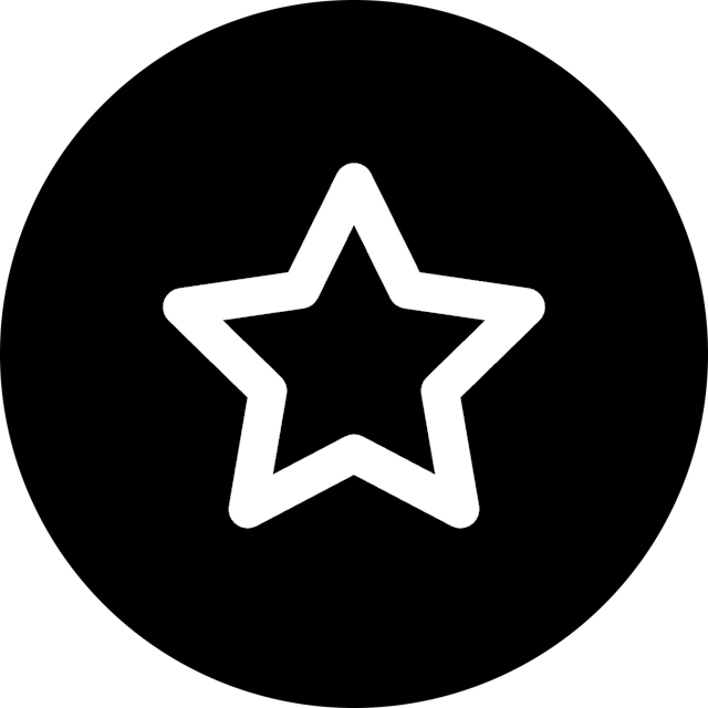 Star icon for Mobile App logo
