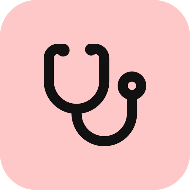 Stethoscope icon for Pharmacy logo