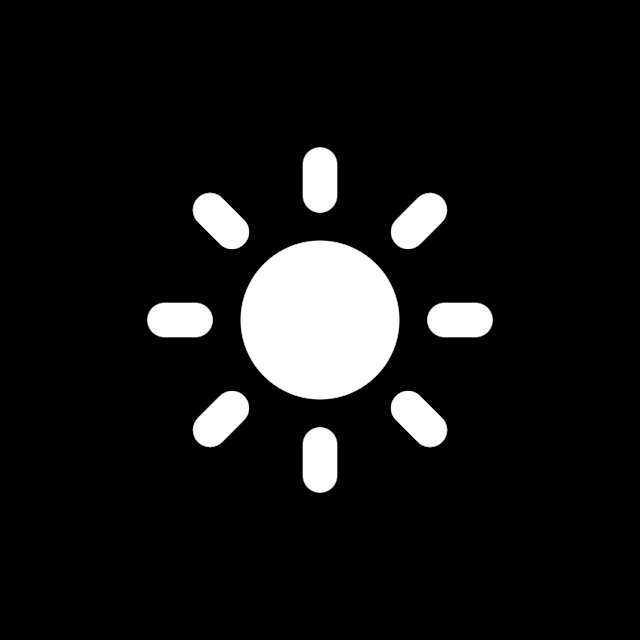 Sun icon for Ecommerce logo