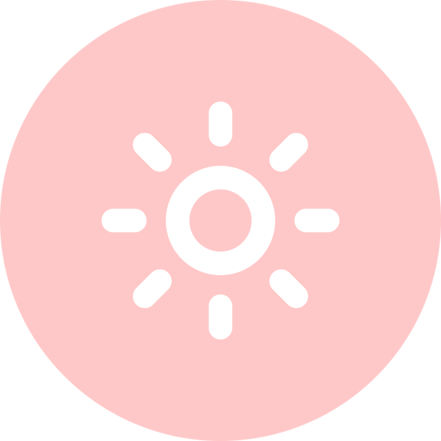 Sun icon for Gym logo