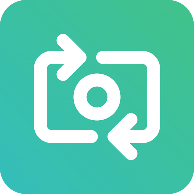 Switch Camera icon for SaaS logo