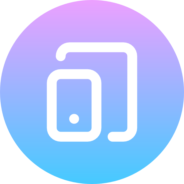 Tablet Smartphone icon for SaaS logo