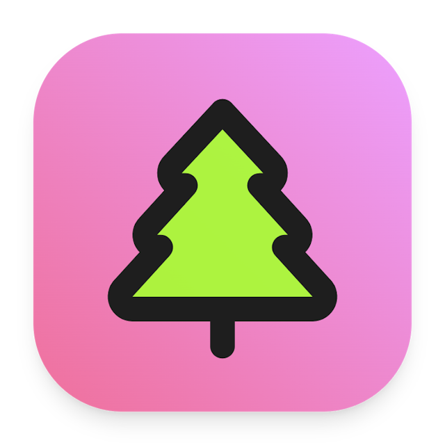 Tree Pine icon for SaaS logo
