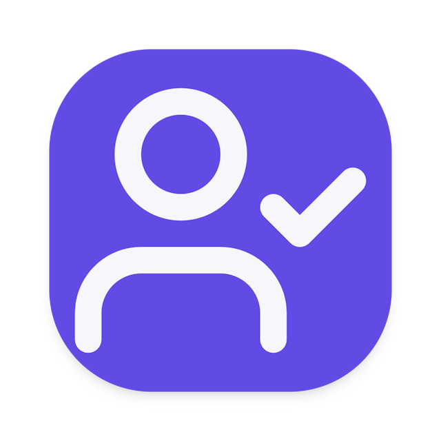 User Check icon for SaaS logo