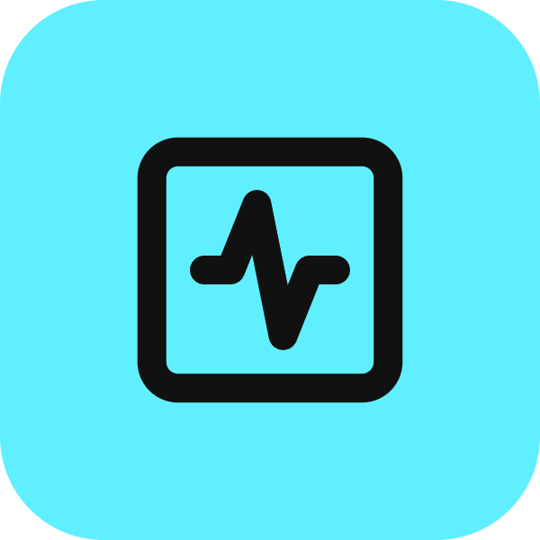 Activity Square icon for SaaS logo