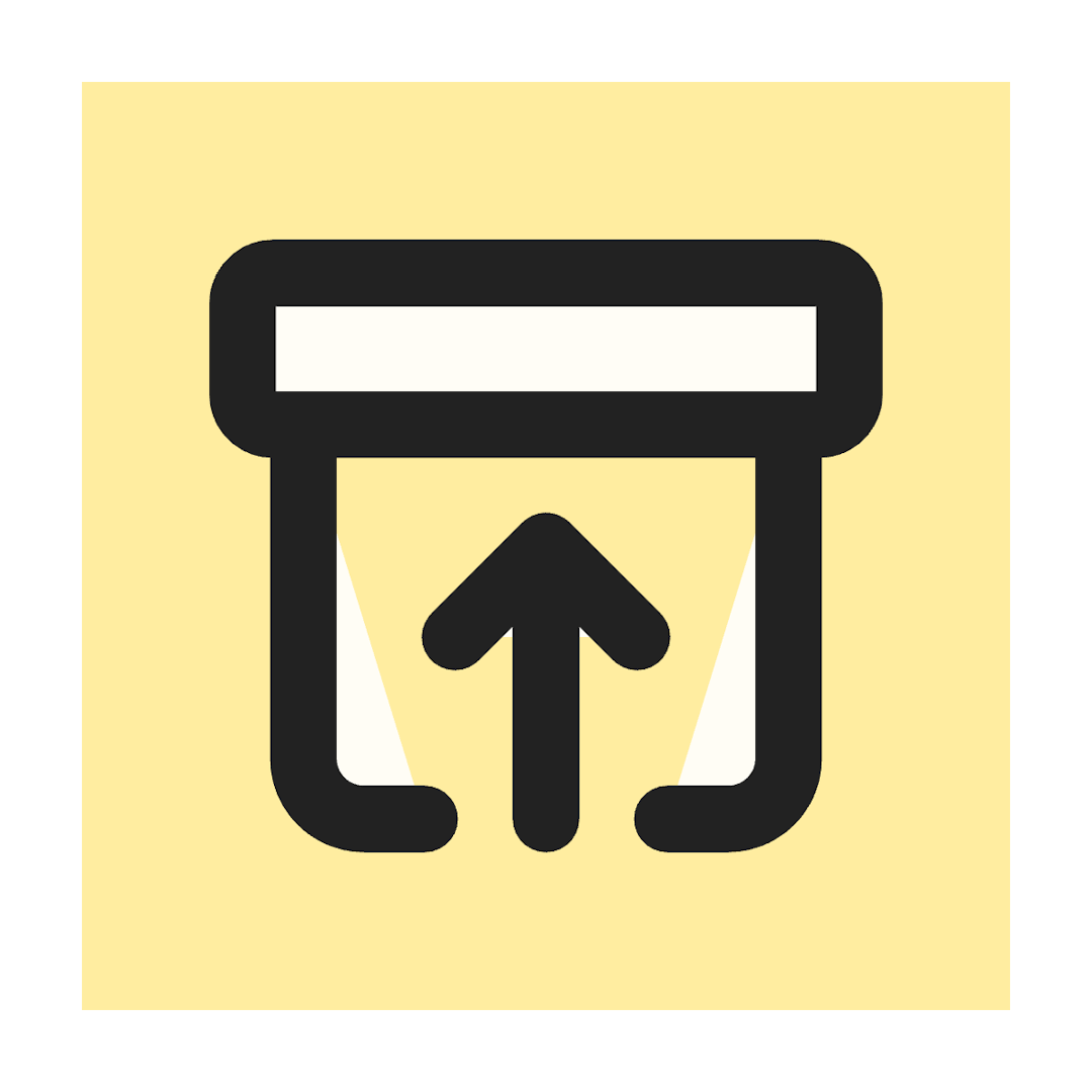Archive Restore icon for Blog logo