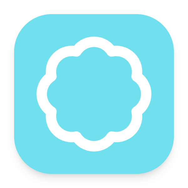 Badge icon for SaaS logo