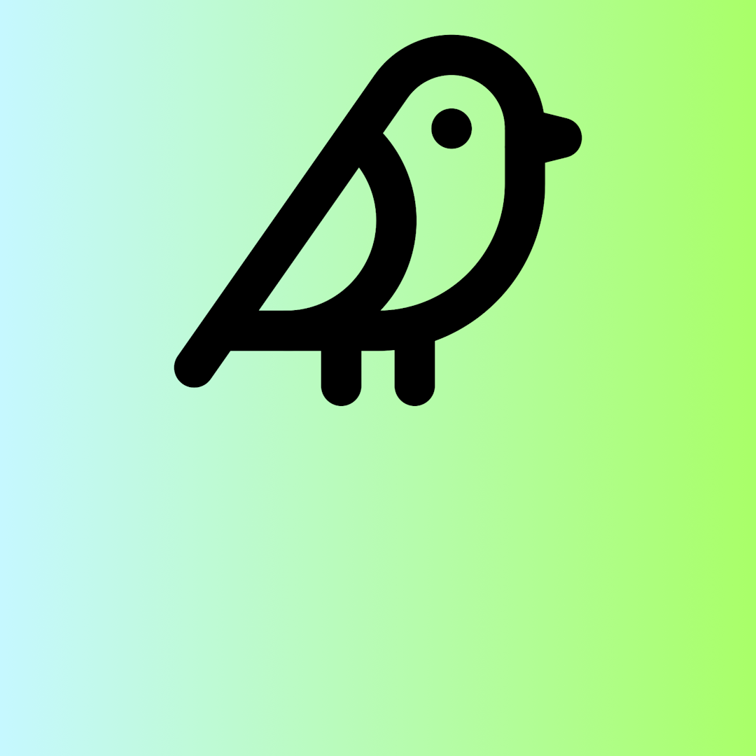 Bird icon for Online Course logo