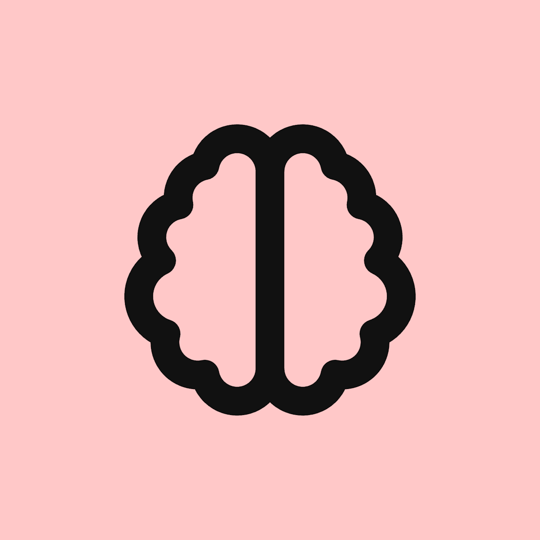Brain icon for Blog logo