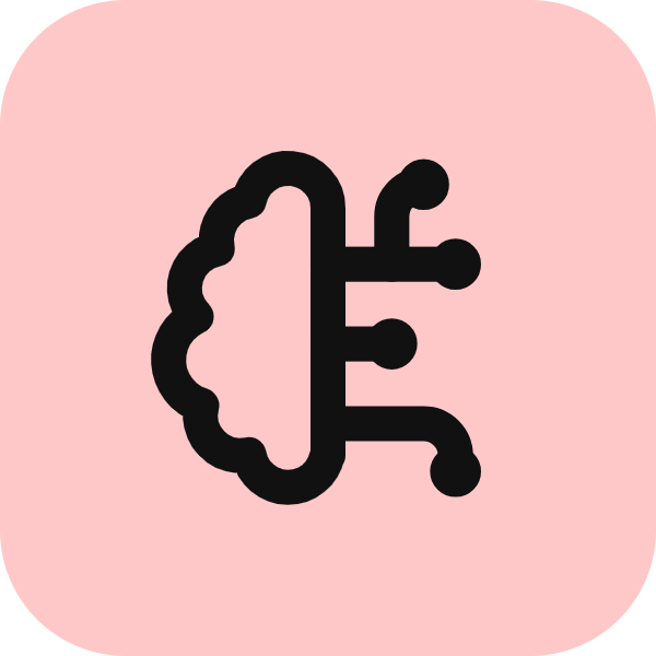 Brain Circuit icon for Online Course logo
