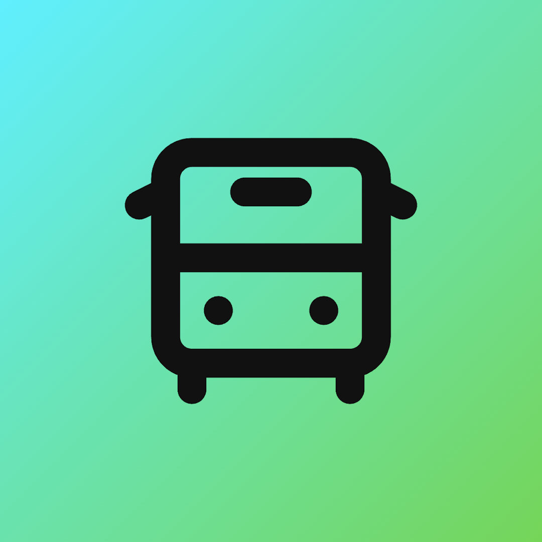 Bus Front icon for Restaurant logo