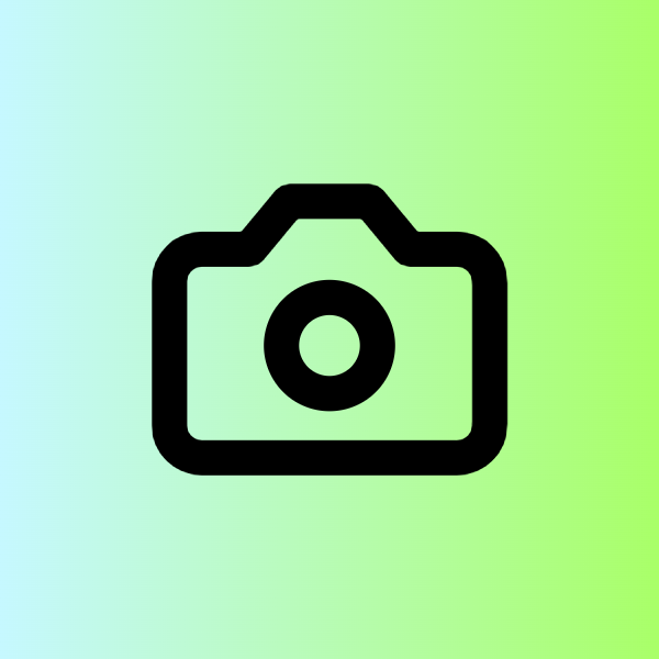 Camera icon for Website logo