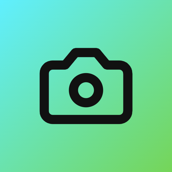 Camera icon for Social Media logo