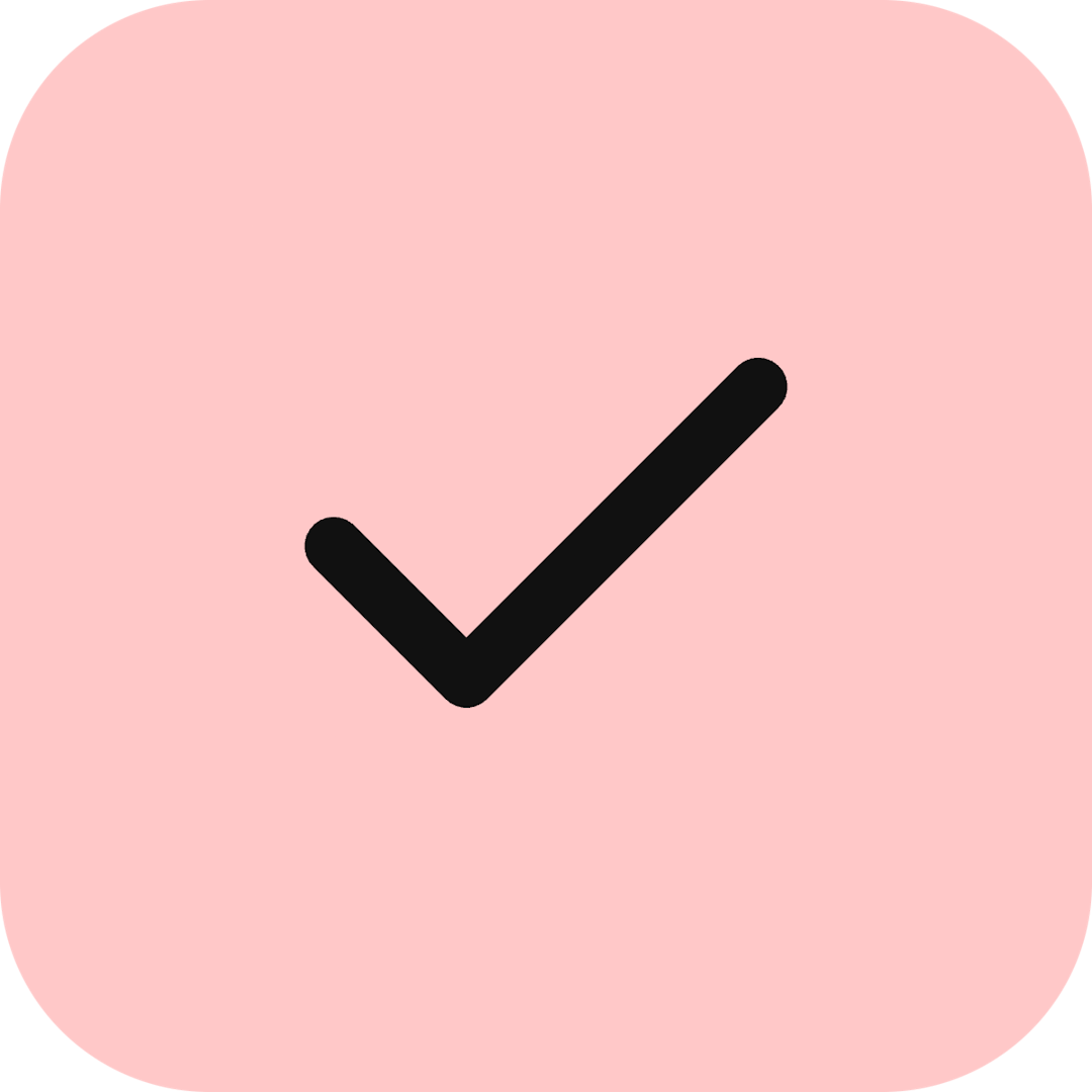 Check icon for Mobile App logo
