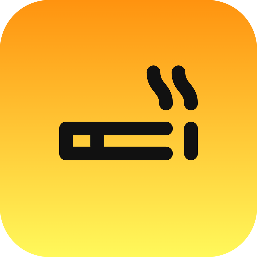 Cigarette icon for Bar logo