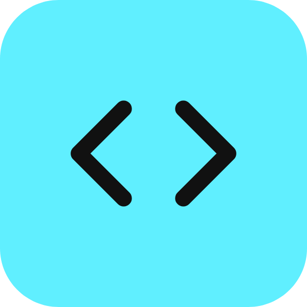 Code icon for Ecommerce logo