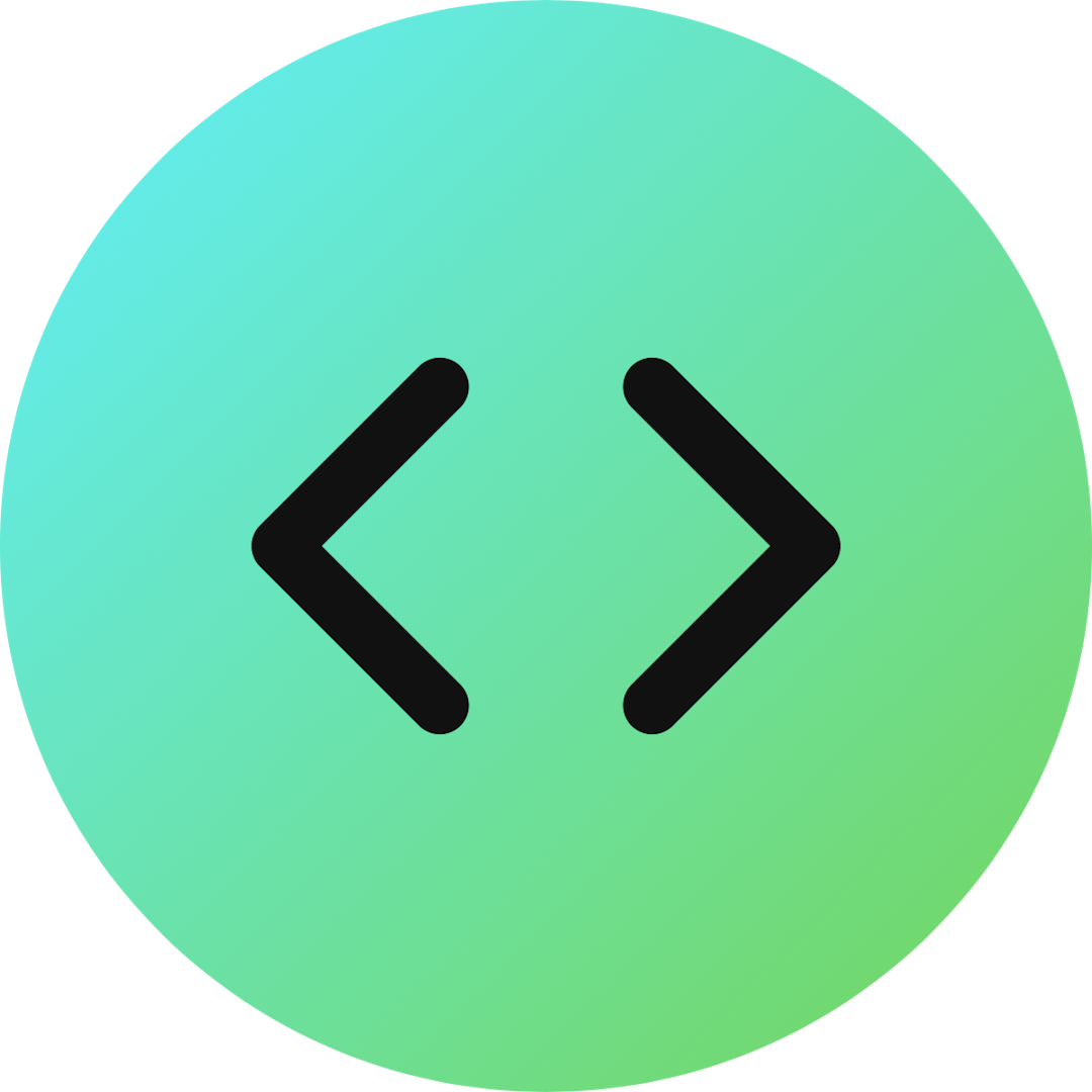 Code icon for SaaS logo