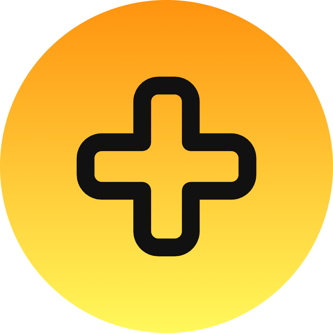 Cross icon for Gym logo