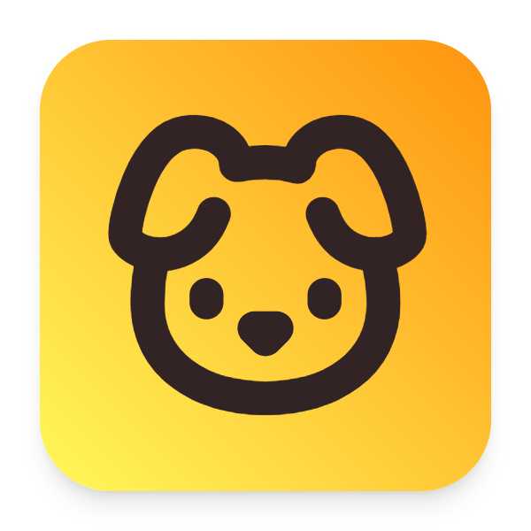 Dog icon for Ecommerce logo