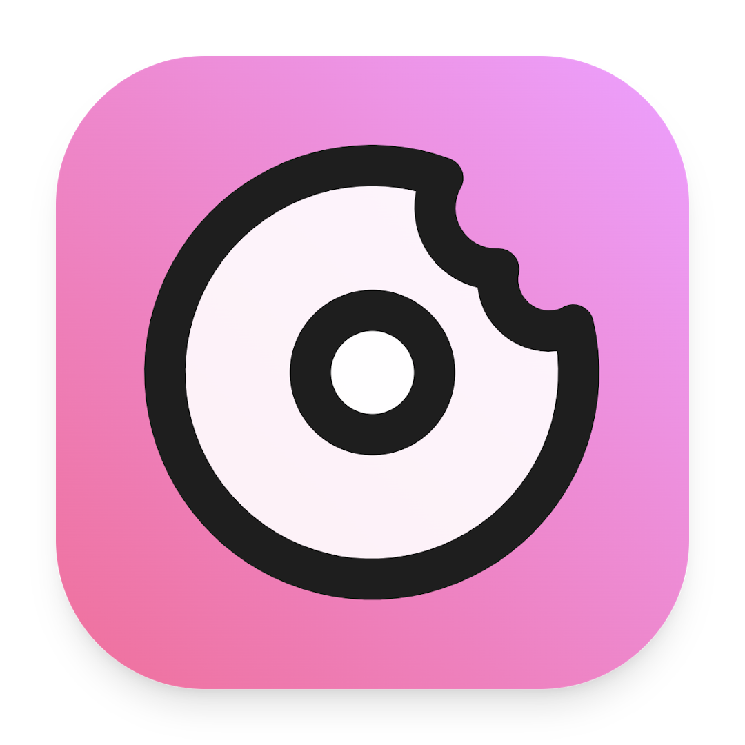 Donut icon for SaaS logo