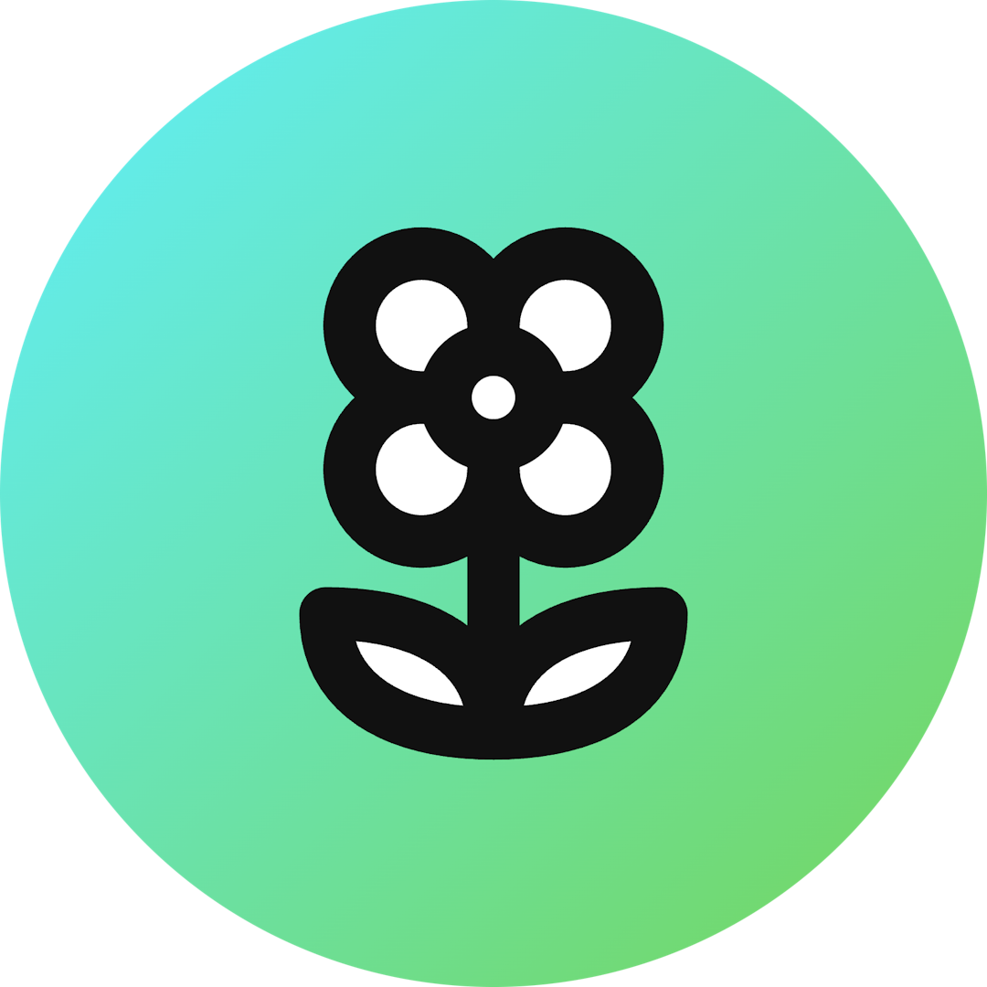 Flower 2 icon for Ecommerce logo