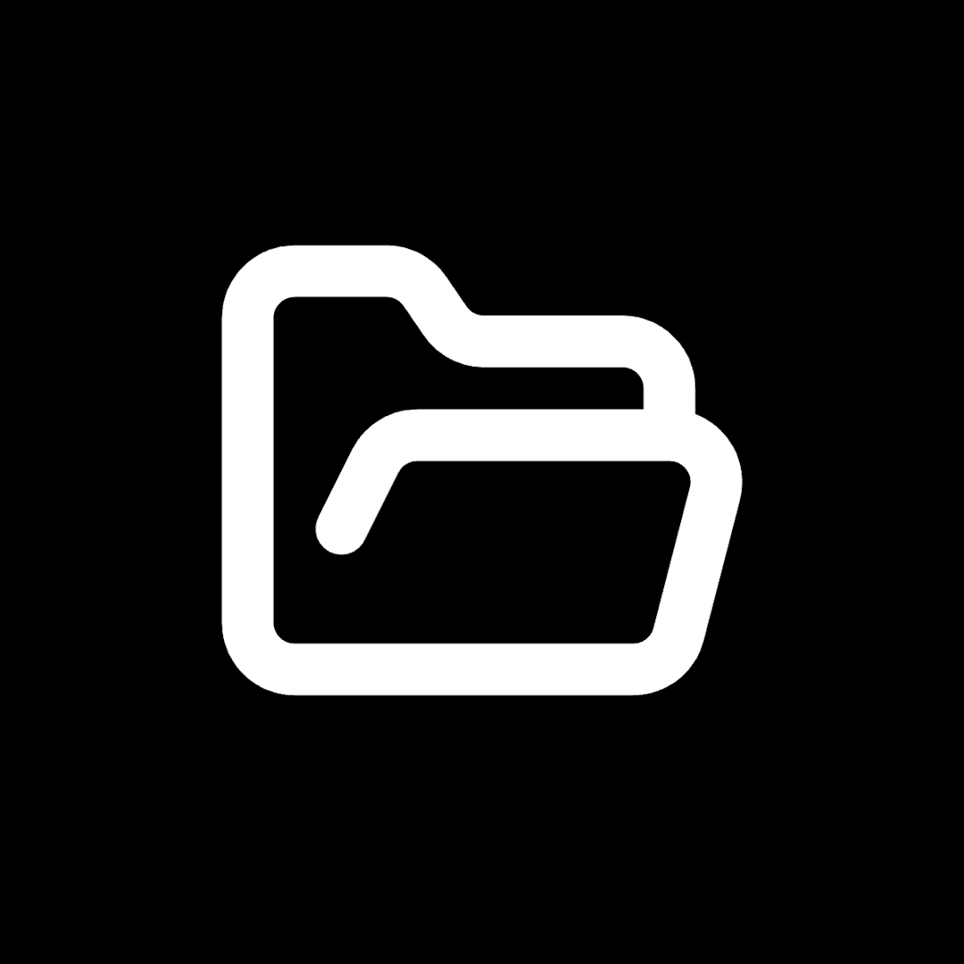 Folder Open icon for SaaS logo