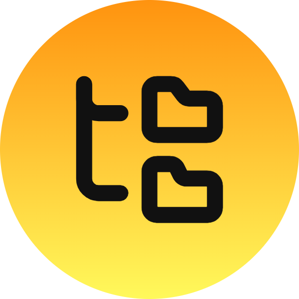 Folder Tree icon for Cafe logo