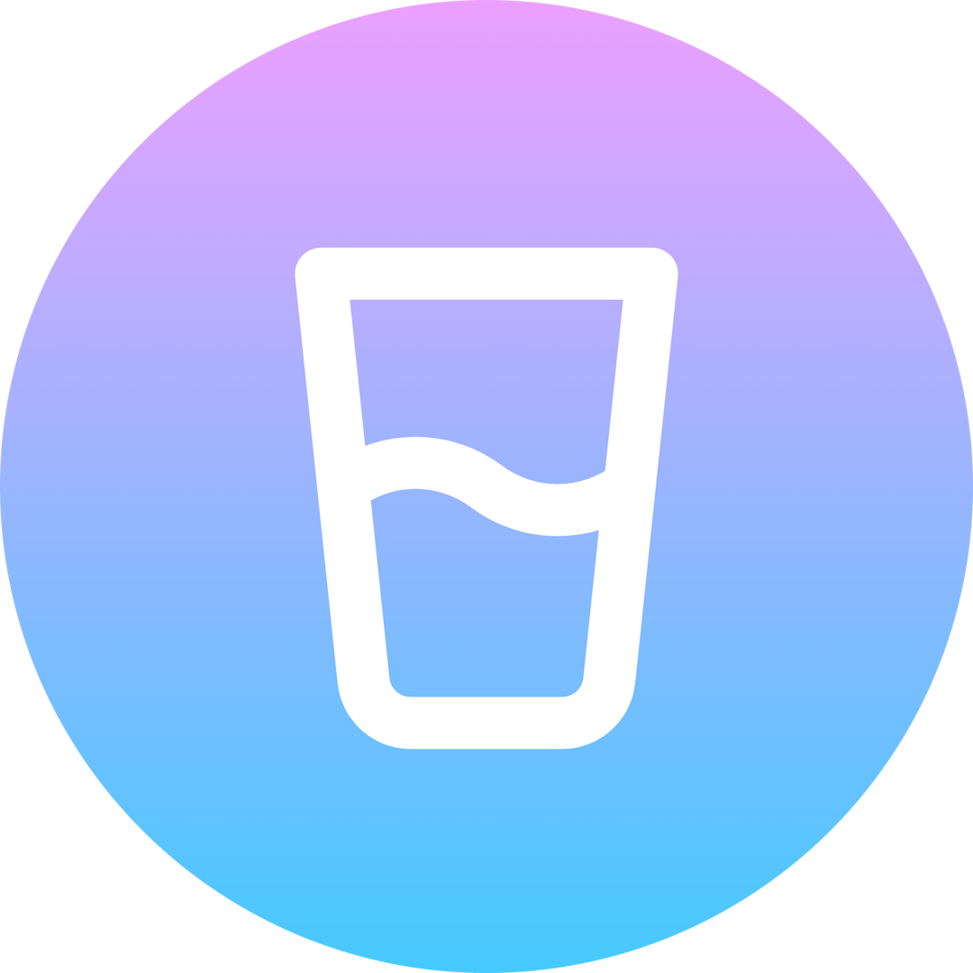 Glass Water icon for Blog logo