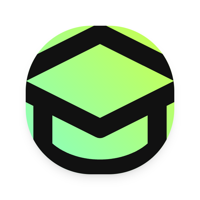 Graduation Cap icon for Blog logo