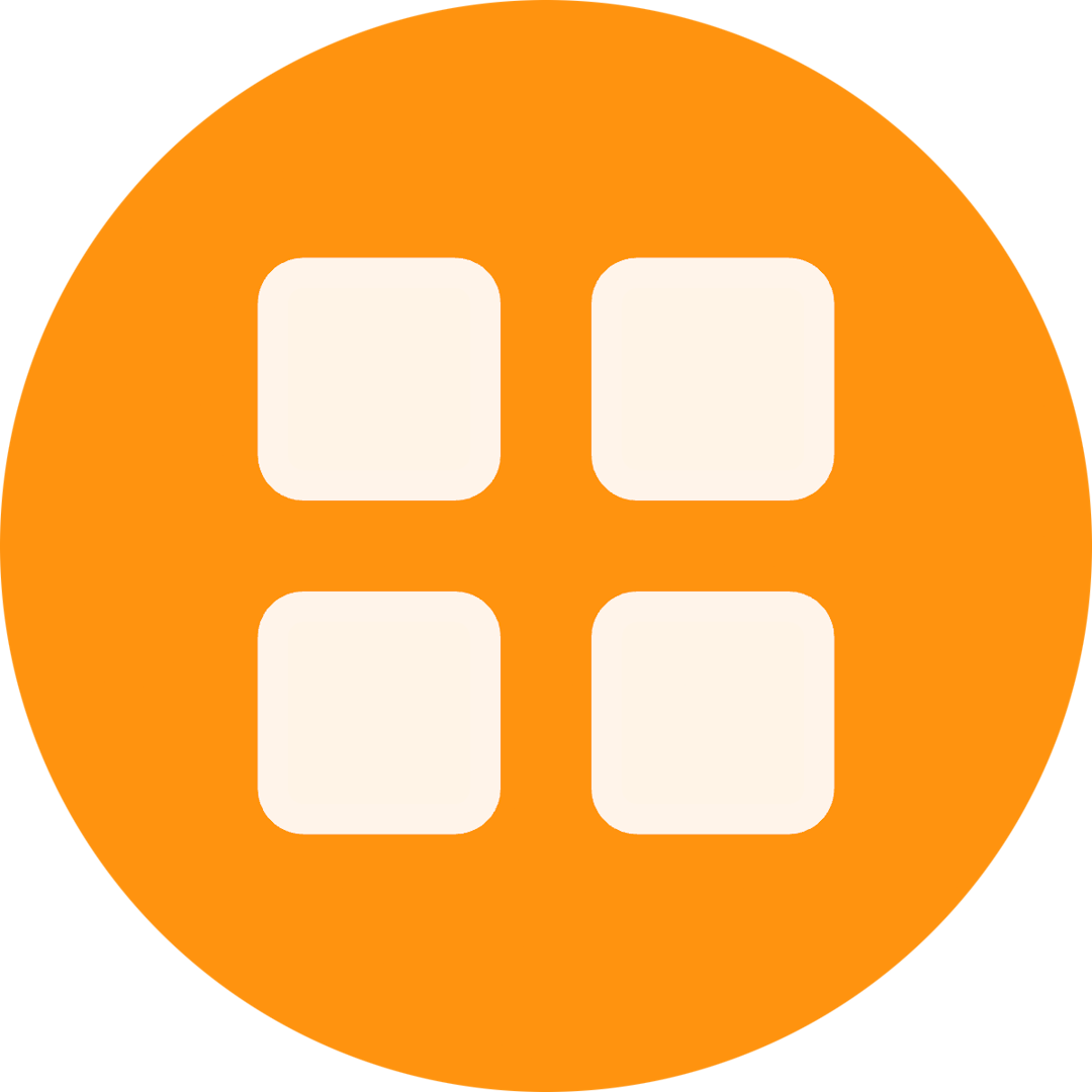 Layout Grid icon for SaaS logo