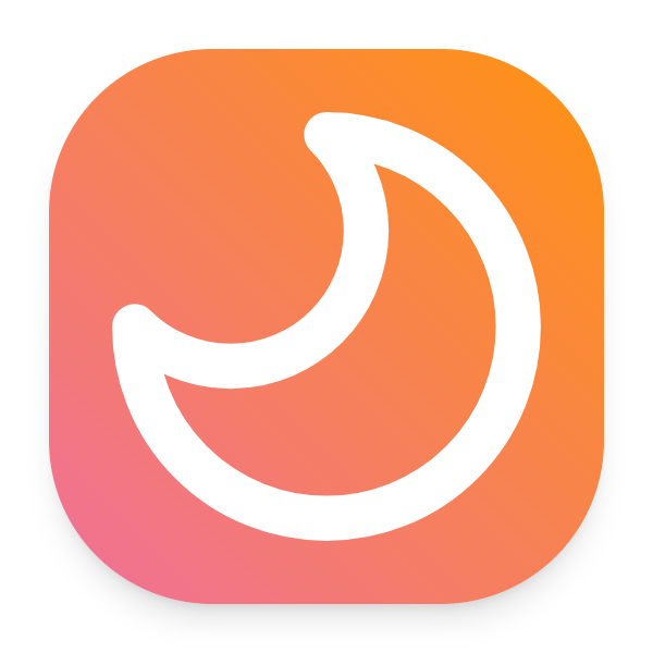 Moon icon for Blog logo