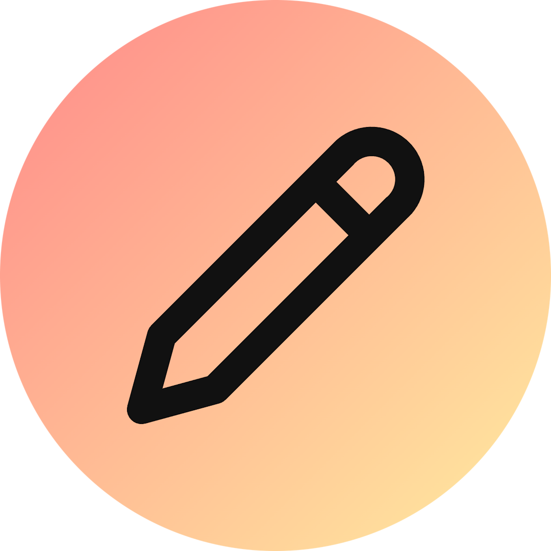 Pencil icon for Online Course logo