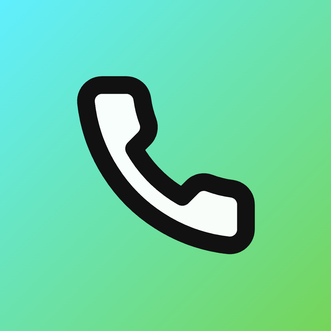 Phone icon for SaaS logo