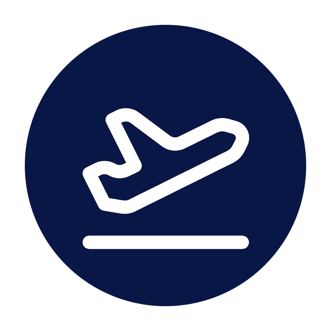 Plane Takeoff icon for SaaS logo