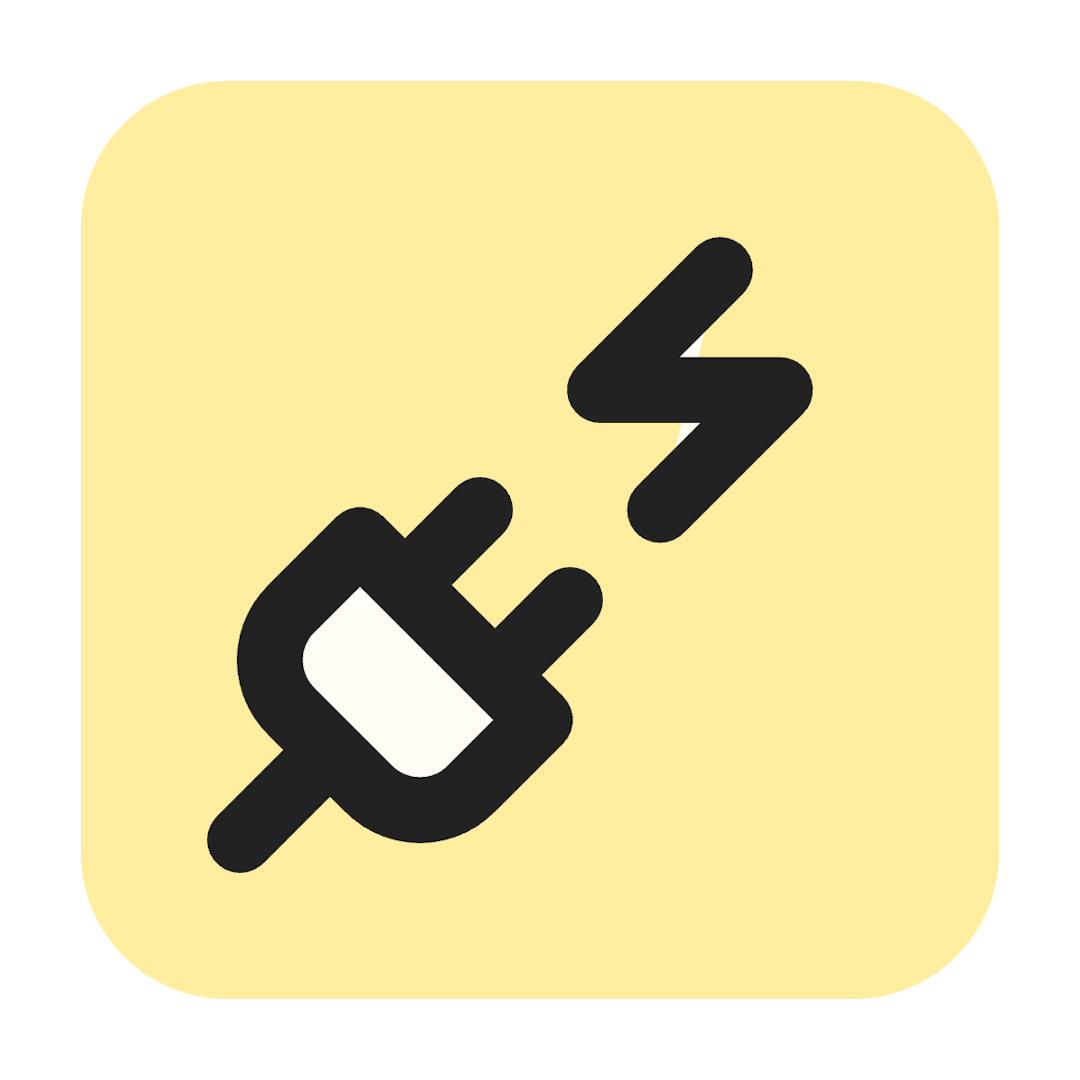 Plug Zap icon for SaaS logo