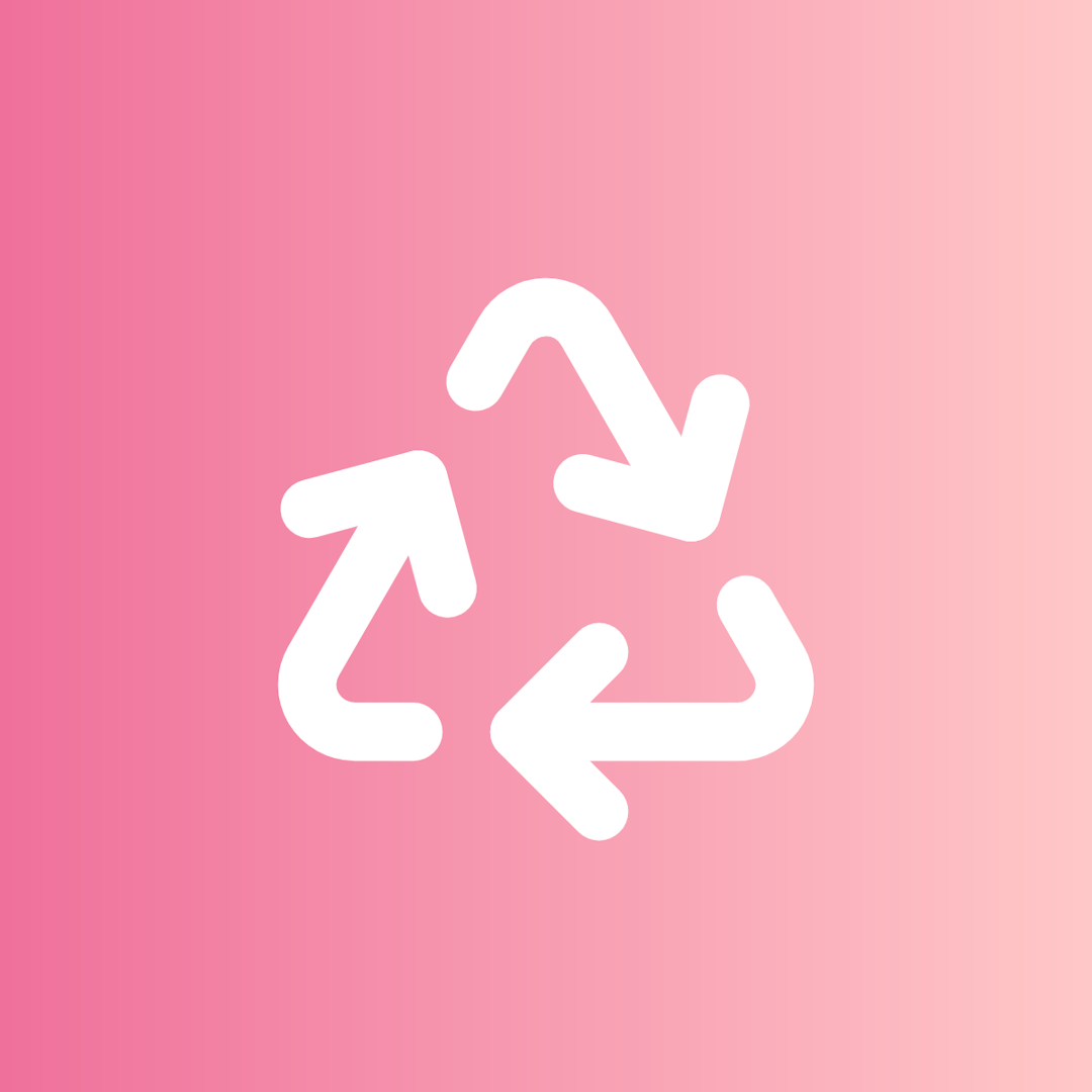 Recycle icon for SaaS logo