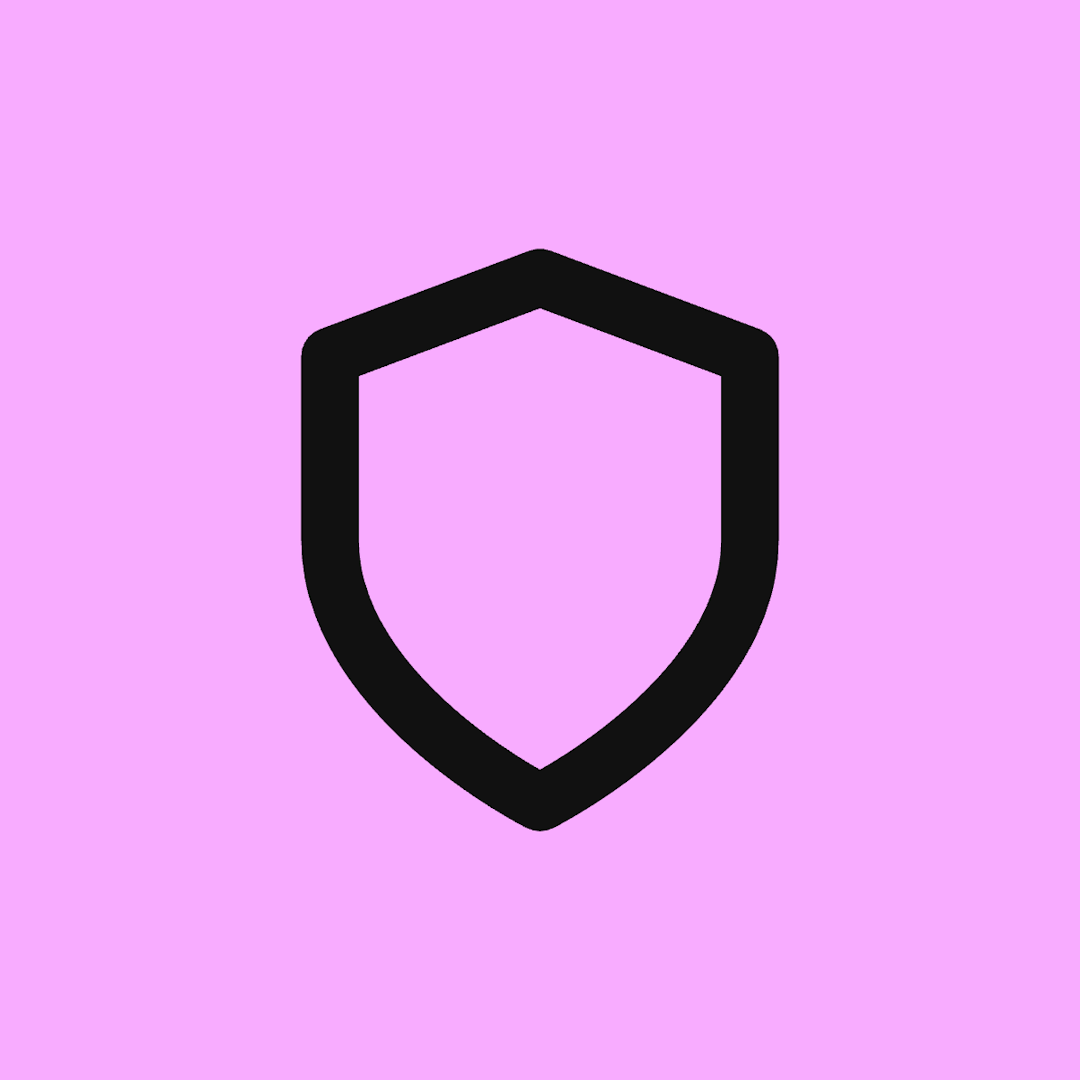 Shield icon for SaaS logo