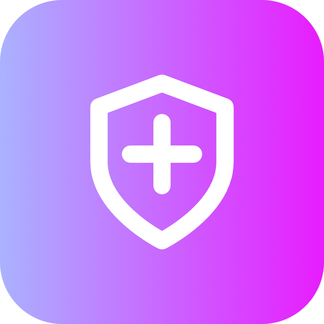 Shield Plus icon for SaaS logo
